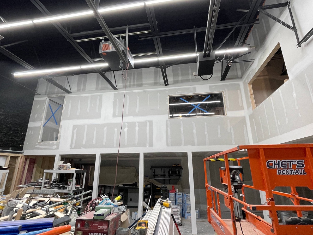 Phase III Construction restoration project