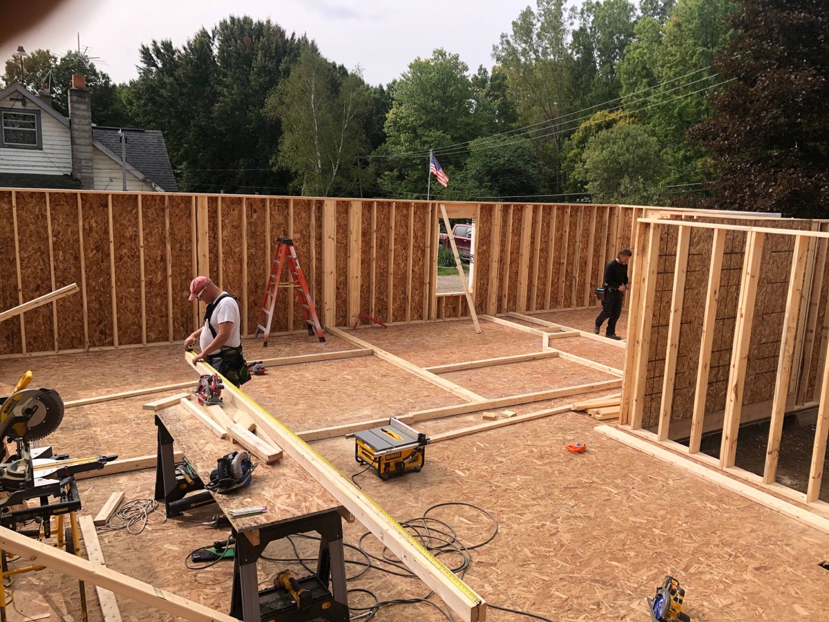 Phase III Construction restoration project