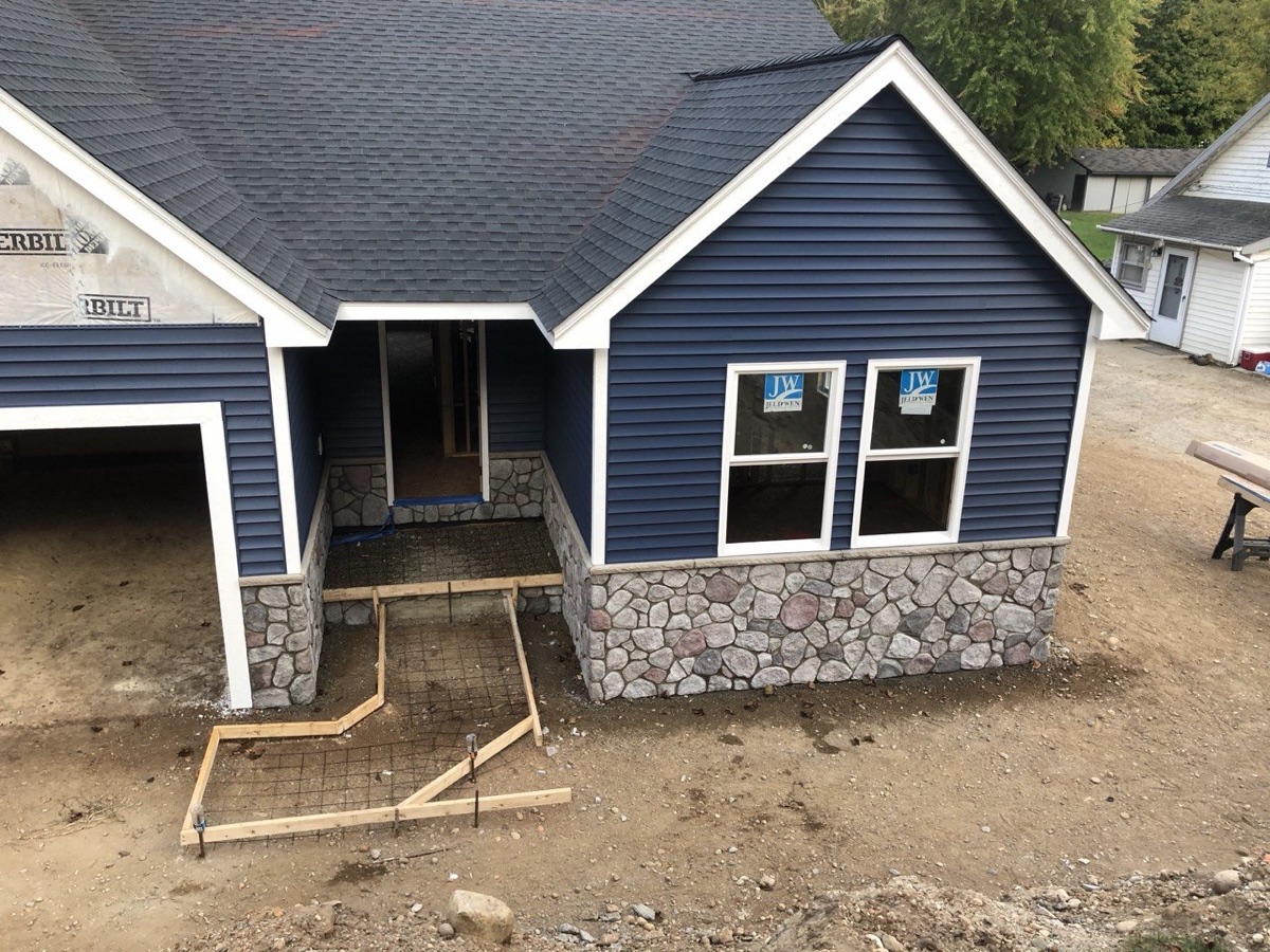 Phase III Construction - restoration work