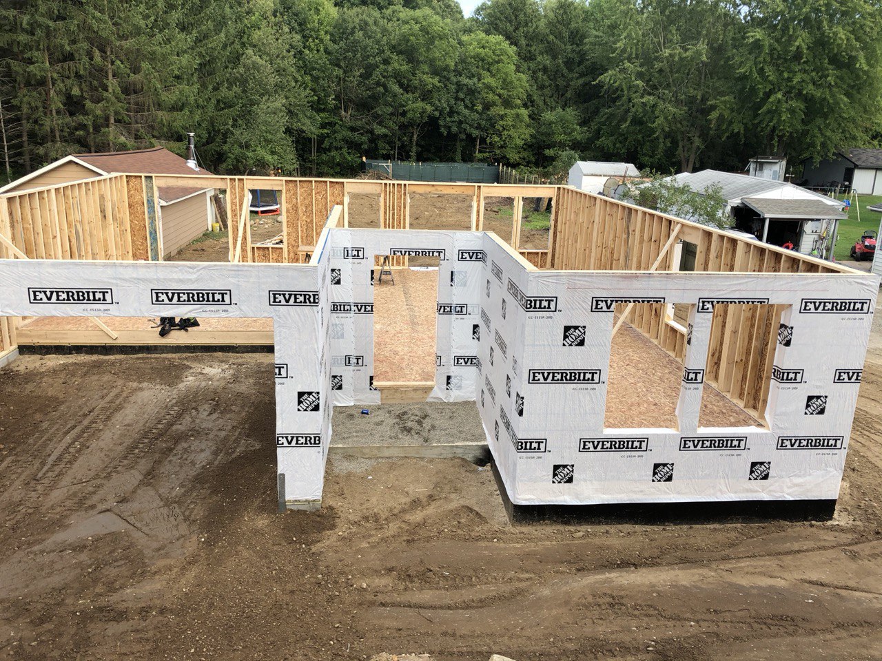 Rebuild In Progress Phase III Construction