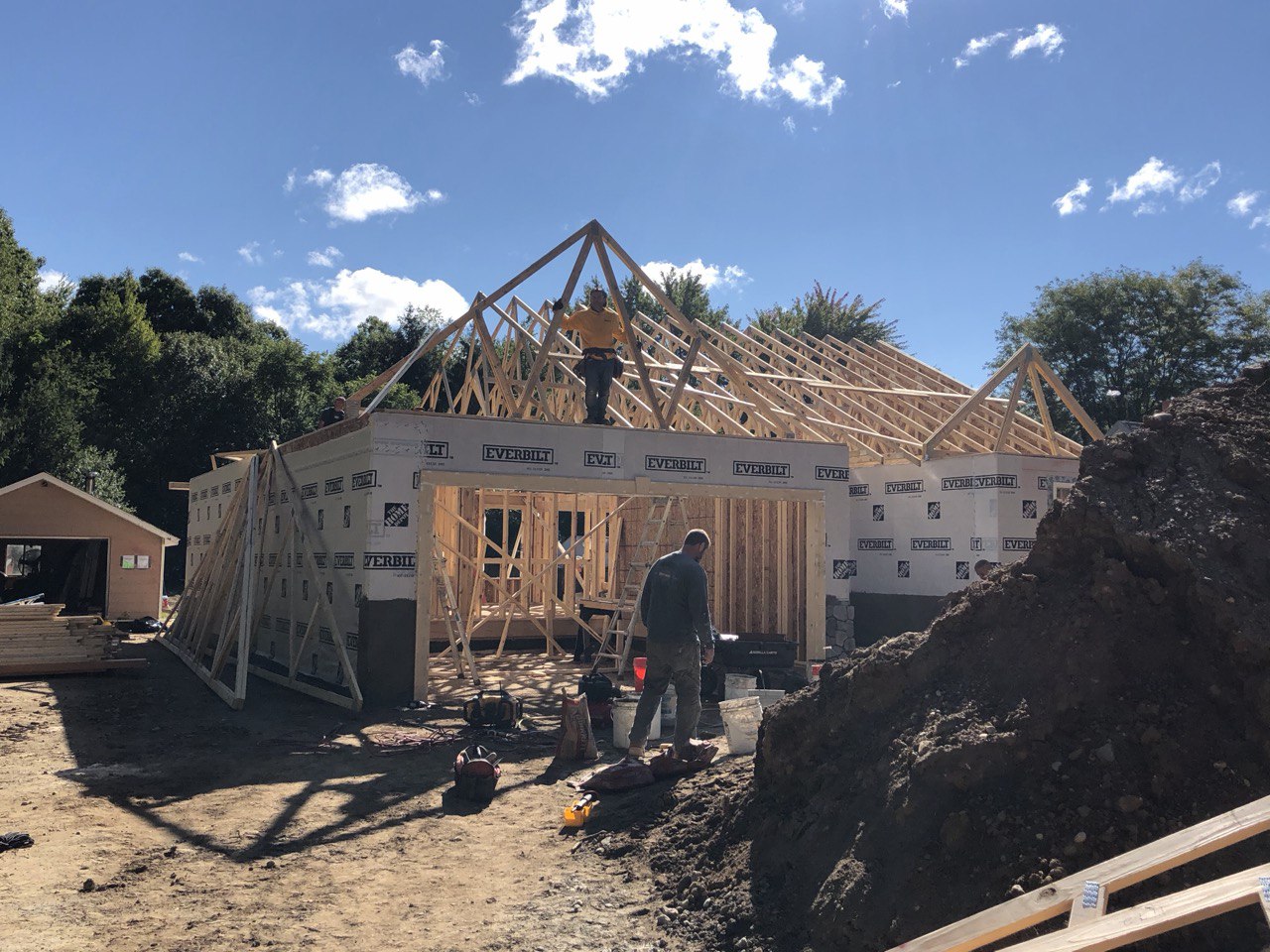 Rebuild In Progress Phase III Construction